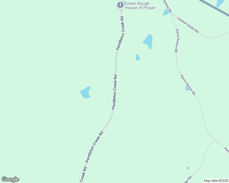 map of restaurants, bars, coffee shops, grocery stores, and more near Pendleton Creek Road in Johnson County