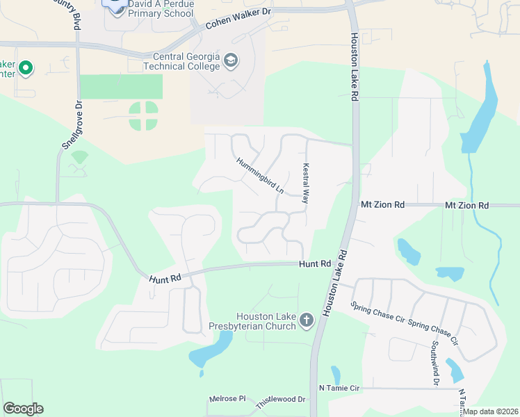 map of restaurants, bars, coffee shops, grocery stores, and more near 101 Grenville Court in Kathleen