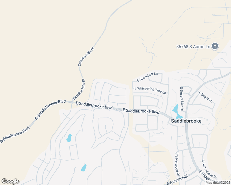 map of restaurants, bars, coffee shops, grocery stores, and more near 63362 East Squash Blossom Lane in Tucson