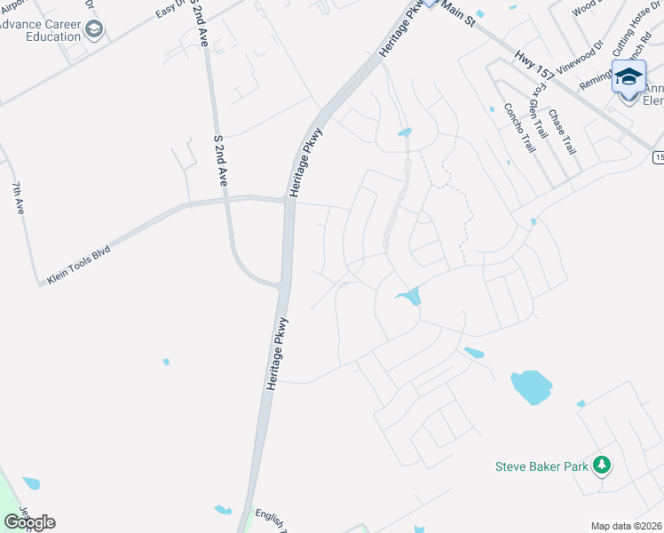map of restaurants, bars, coffee shops, grocery stores, and more near 2345 Farm to Market Road 917 in Mansfield