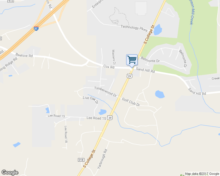 map of restaurants, bars, coffee shops, grocery stores, and more near 4238 Cypress Court in Auburn