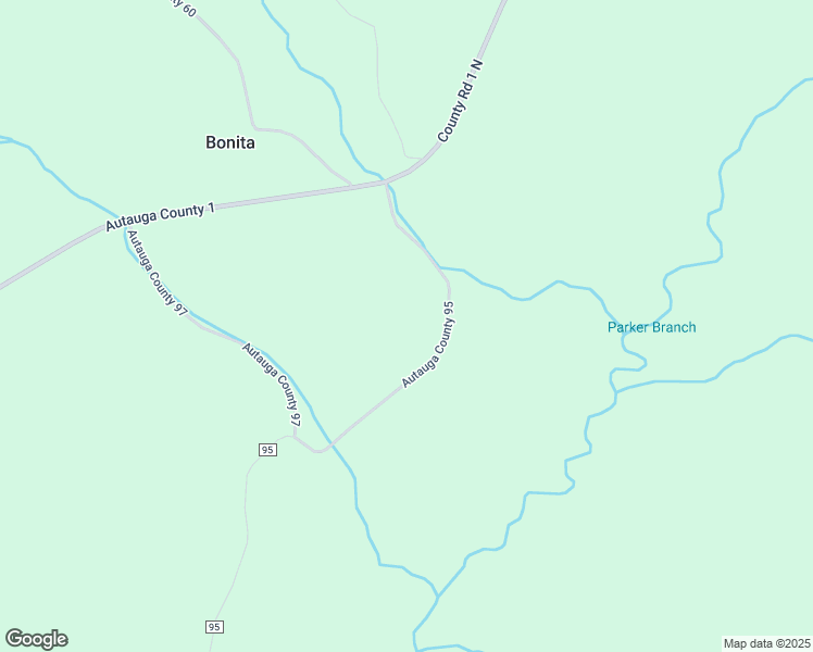 map of restaurants, bars, coffee shops, grocery stores, and more near 743 County Road 95 in Jones