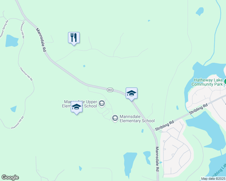 map of restaurants, bars, coffee shops, grocery stores, and more near 489 Mannsdale Road in Madison