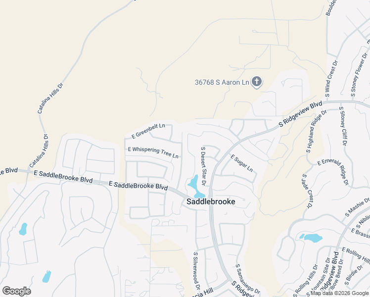 map of restaurants, bars, coffee shops, grocery stores, and more near 37197 South Canyon View Drive in Tucson