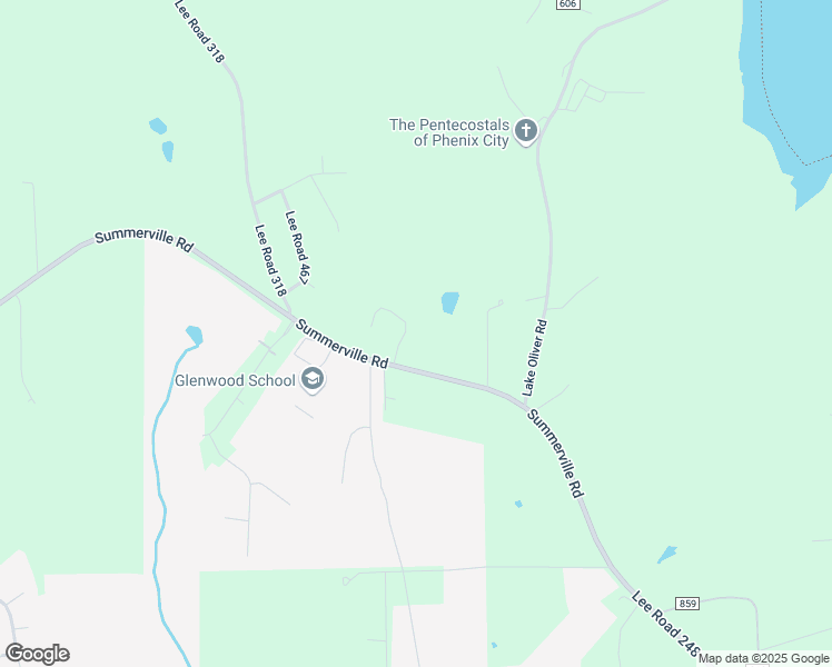 map of restaurants, bars, coffee shops, grocery stores, and more near 80 Lee Road 248 in Smiths Station