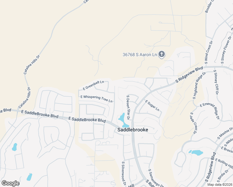 map of restaurants, bars, coffee shops, grocery stores, and more near 37153 South Canyon View Drive in Tucson