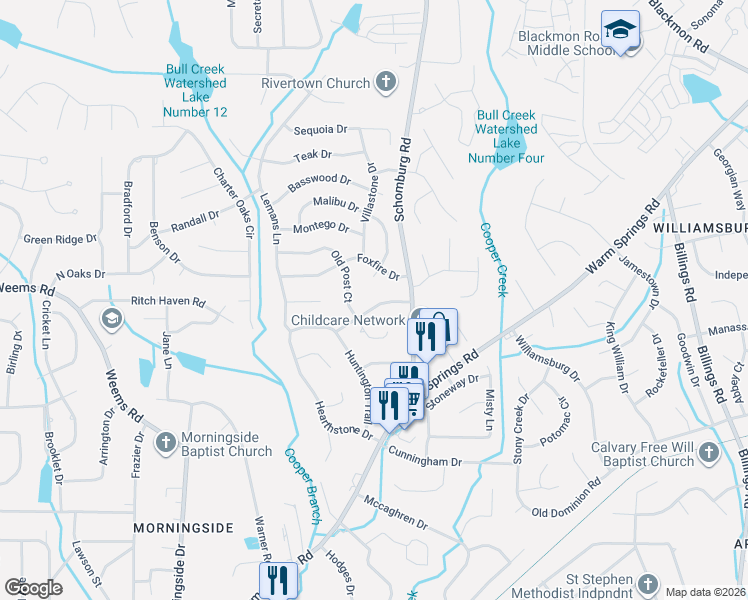 map of restaurants, bars, coffee shops, grocery stores, and more near 5023 Old Post Road in Columbus