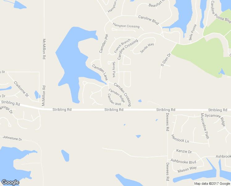 map of restaurants, bars, coffee shops, grocery stores, and more near 103 Camden Ridge in Madison