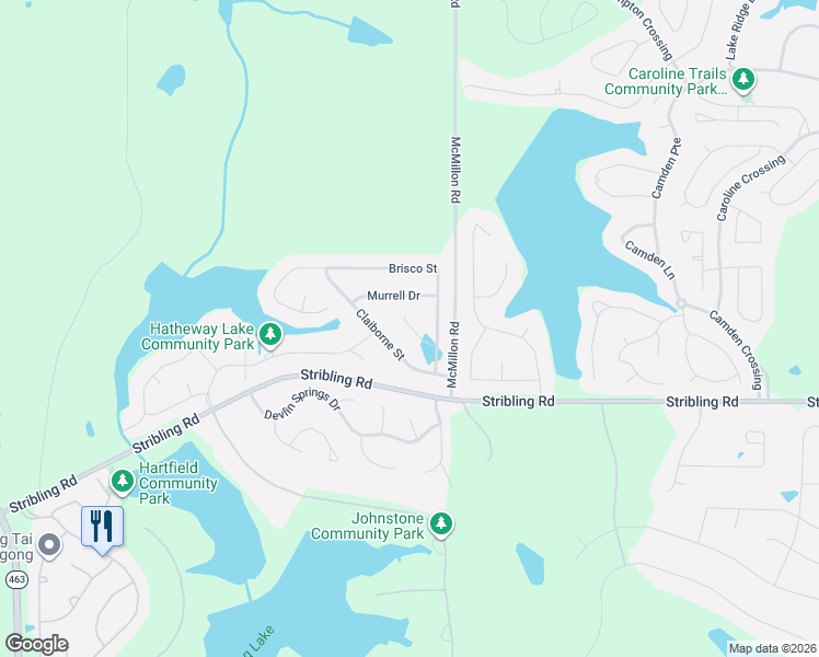 map of restaurants, bars, coffee shops, grocery stores, and more near 124 Claiborne Street in Madison
