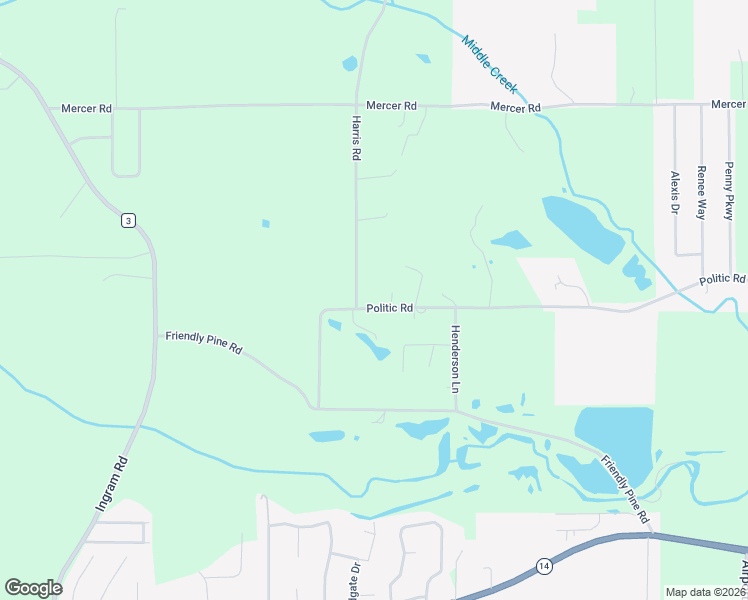 map of restaurants, bars, coffee shops, grocery stores, and more near 2200 Politic Road in Elmore