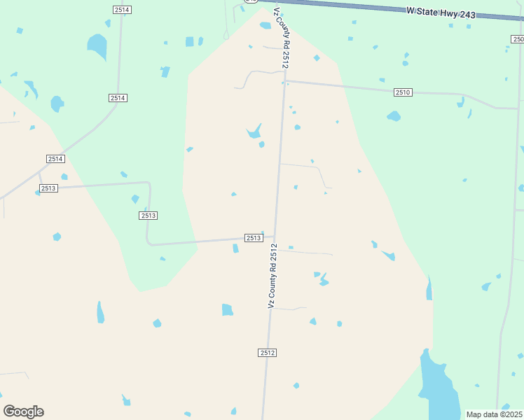 map of restaurants, bars, coffee shops, grocery stores, and more near County Road 2512 in Canton