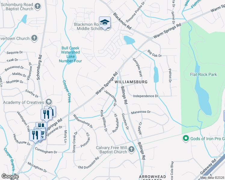 map of restaurants, bars, coffee shops, grocery stores, and more near 5949 Billings Ct in Columbus