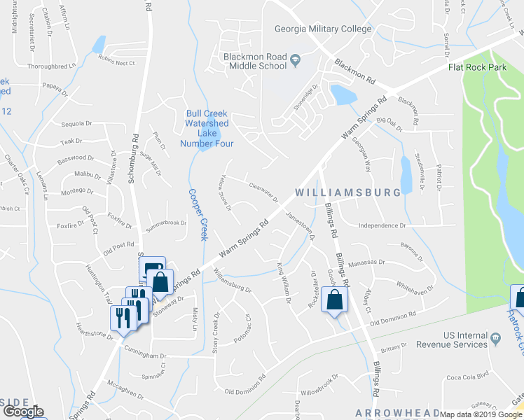 map of restaurants, bars, coffee shops, grocery stores, and more near 6516 Yellow Stone Court in Columbus