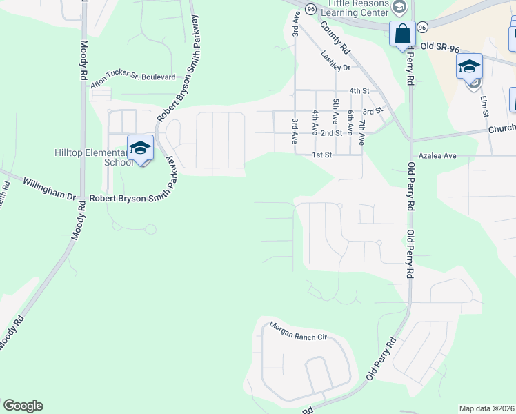 map of restaurants, bars, coffee shops, grocery stores, and more near 439 Falls Drive in Bonaire