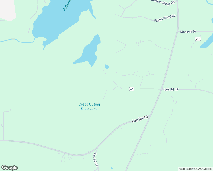 map of restaurants, bars, coffee shops, grocery stores, and more near 5144 Cress Lake Road in Auburn