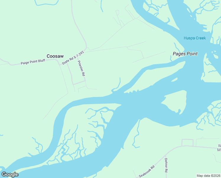 map of restaurants, bars, coffee shops, grocery stores, and more near 77 Priesters Road in Seabrook