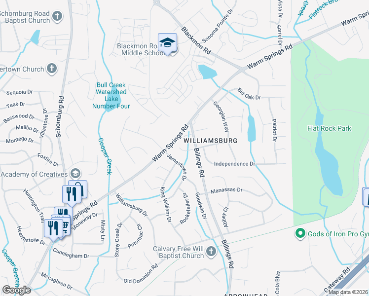 map of restaurants, bars, coffee shops, grocery stores, and more near 5949 Billings Court in Columbus
