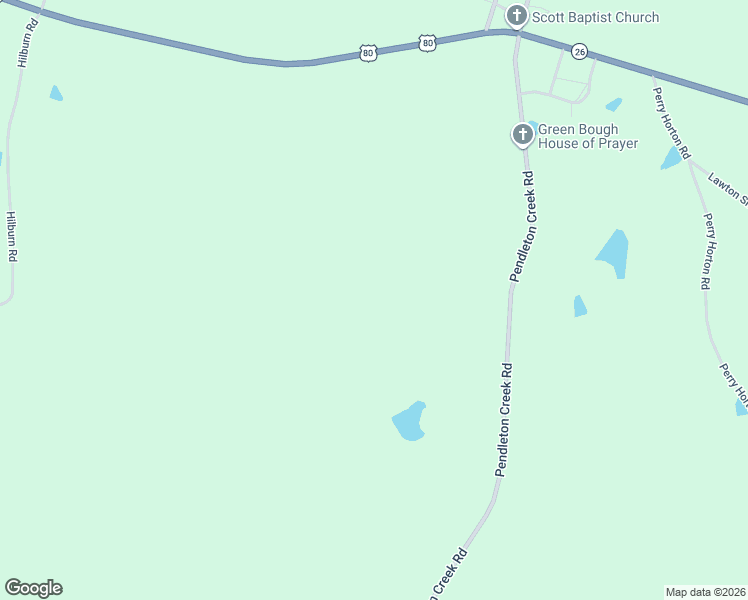 map of restaurants, bars, coffee shops, grocery stores, and more near Pendleton Creek Road in Adrian