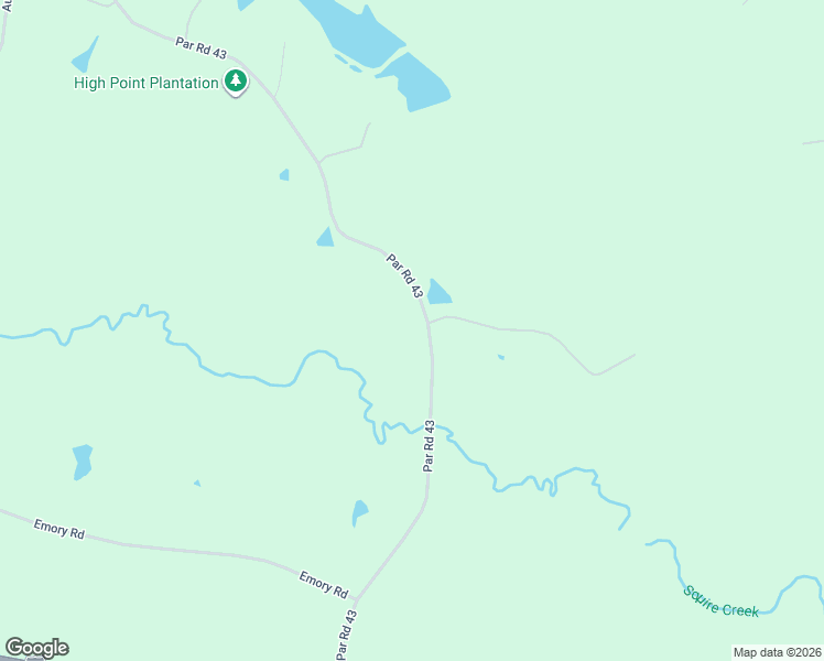 map of restaurants, bars, coffee shops, grocery stores, and more near 1016 Par Road 43 in Choudrant