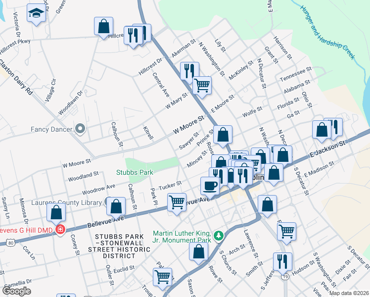 map of restaurants, bars, coffee shops, grocery stores, and more near 300 Sawyer Street in Dublin