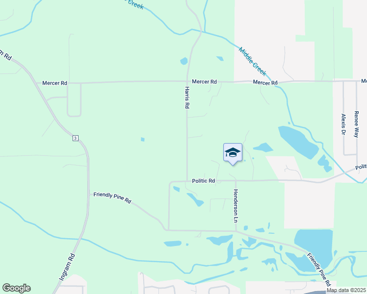 map of restaurants, bars, coffee shops, grocery stores, and more near 2-64 Harris Road in Elmore