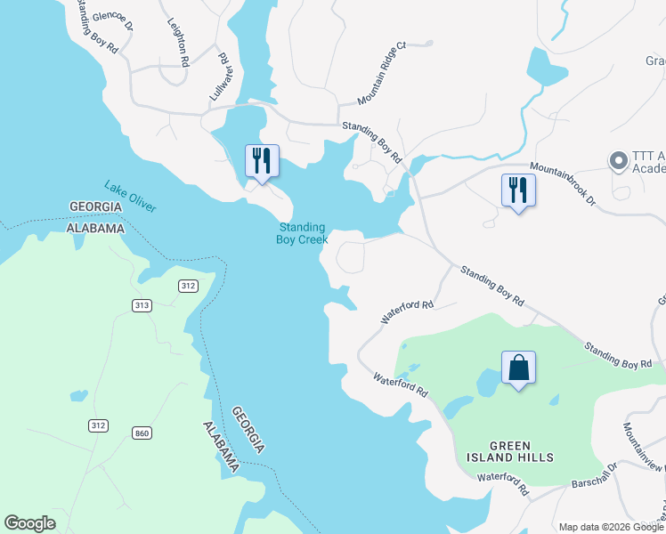 map of restaurants, bars, coffee shops, grocery stores, and more near 1057 Standing Boy Court in Columbus