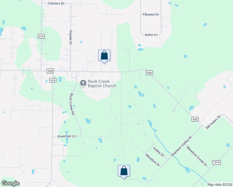 map of restaurants, bars, coffee shops, grocery stores, and more near 2549 Cheyenne Lane in Crowley