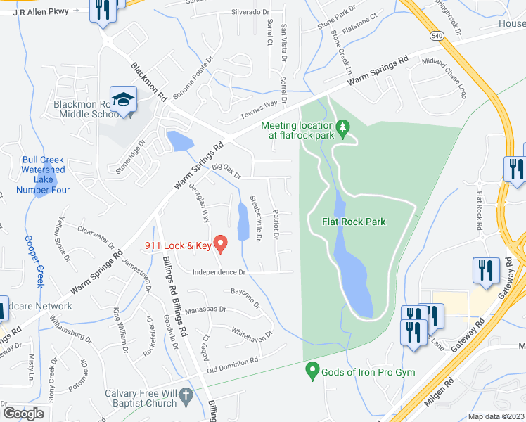 map of restaurants, bars, coffee shops, grocery stores, and more near 6528 Steubenville Drive in Columbus