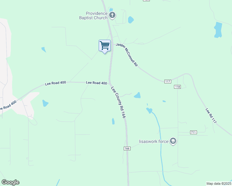 map of restaurants, bars, coffee shops, grocery stores, and more near 3449 Lee Road in Opelika