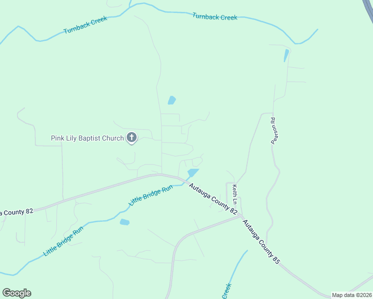 map of restaurants, bars, coffee shops, grocery stores, and more near 1620 Pink Lilly Road in Prattville