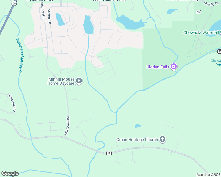 map of restaurants, bars, coffee shops, grocery stores, and more near 1 Lee Road 449 in Auburn