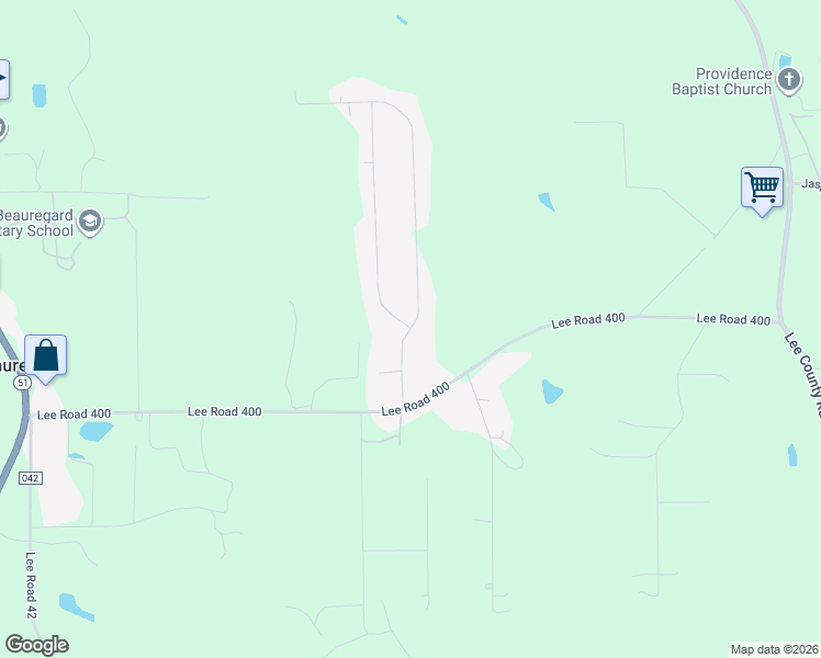 map of restaurants, bars, coffee shops, grocery stores, and more near 101 Lee Road 483 in Opelika