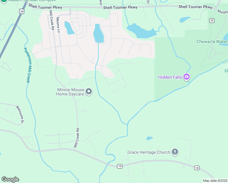 map of restaurants, bars, coffee shops, grocery stores, and more near 1 Lee Road 449 in Auburn
