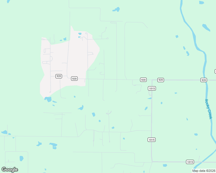map of restaurants, bars, coffee shops, grocery stores, and more near 4453 County Road 920 in Crowley