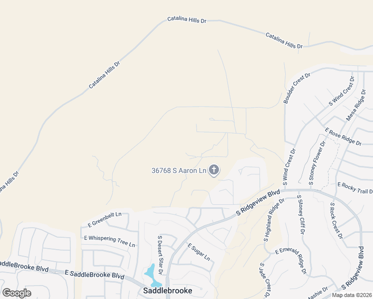 map of restaurants, bars, coffee shops, grocery stores, and more near 64416 East Horseshoe Bend Road in Tucson