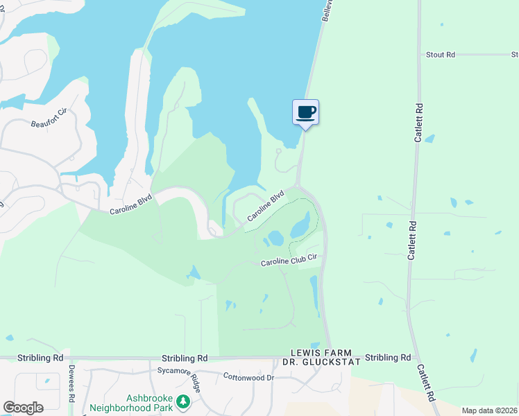 map of restaurants, bars, coffee shops, grocery stores, and more near 243 Caroline Boulevard in Madison