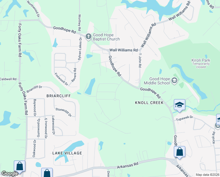 map of restaurants, bars, coffee shops, grocery stores, and more near 198 Knoe Tower Rd in West Monroe