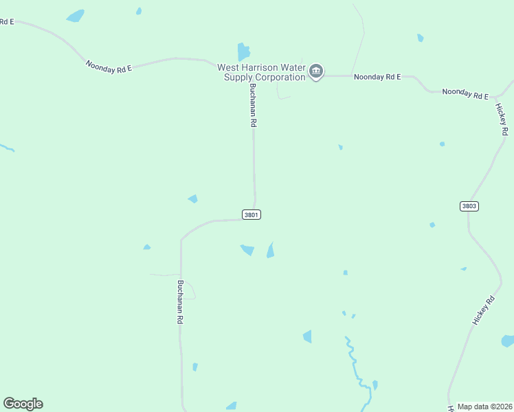 map of restaurants, bars, coffee shops, grocery stores, and more near 2701 Buchanan Road in Hallsville