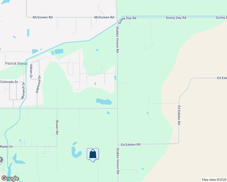 map of restaurants, bars, coffee shops, grocery stores, and more near 1077 Stubbs Vinson Rd in Monroe