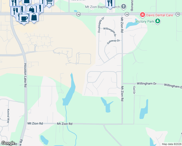 map of restaurants, bars, coffee shops, grocery stores, and more near 105 Saint Brendands Drive in Bonaire