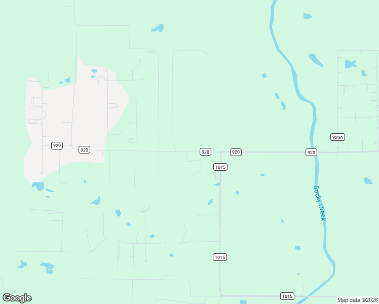 map of restaurants, bars, coffee shops, grocery stores, and more near 4453-4485 County Road 920 in Crowley