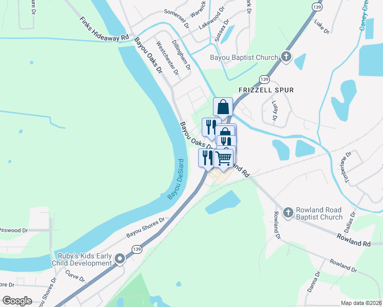map of restaurants, bars, coffee shops, grocery stores, and more near 515 Lincoln Road in Monroe