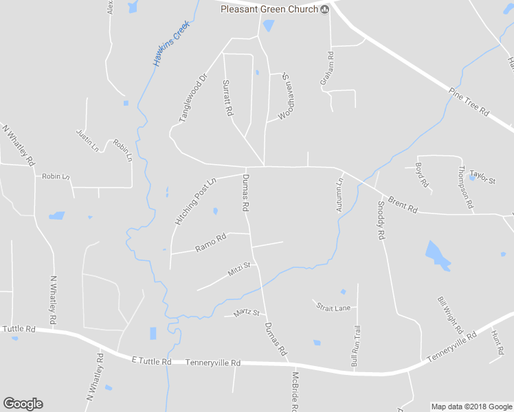 map of restaurants, bars, coffee shops, grocery stores, and more near 3530 Dumas Road in Longview