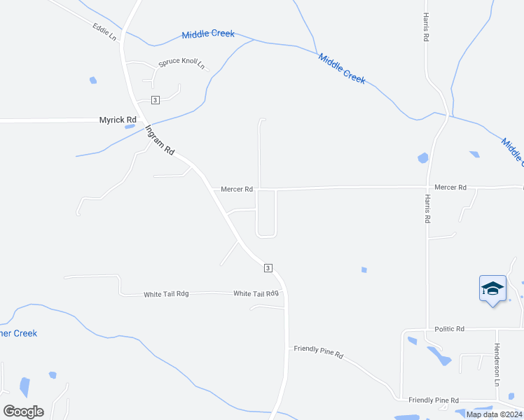 map of restaurants, bars, coffee shops, grocery stores, and more near 67 Meadowview Drive in Elmore