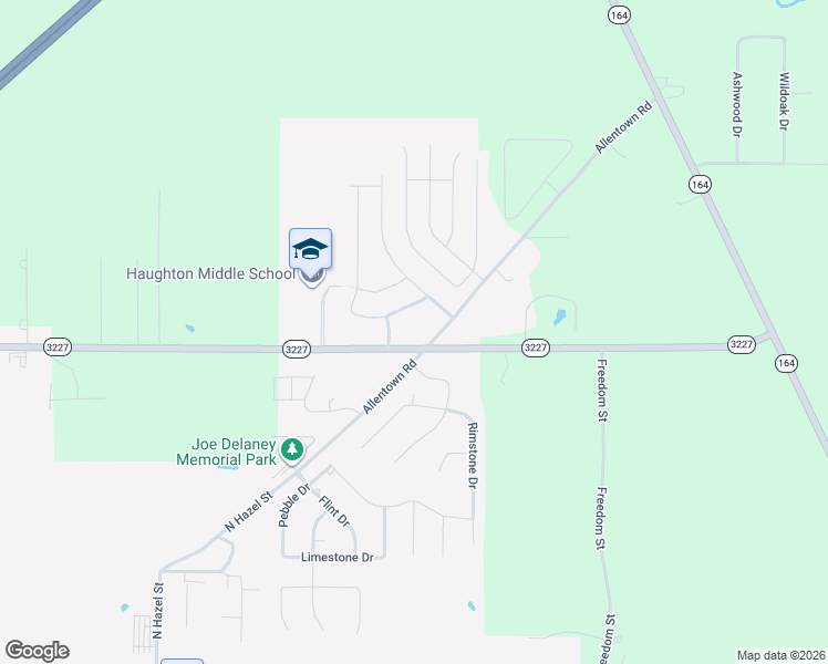 map of restaurants, bars, coffee shops, grocery stores, and more near 505 Brunswick Gardens in Haughton