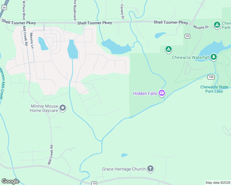 map of restaurants, bars, coffee shops, grocery stores, and more near Lee Road 945 in Auburn