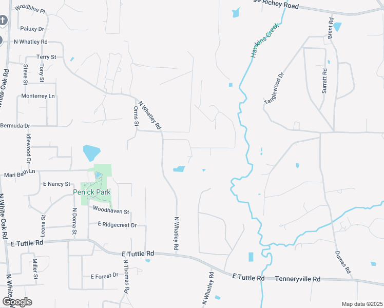 map of restaurants, bars, coffee shops, grocery stores, and more near Dove Lane in White Oak