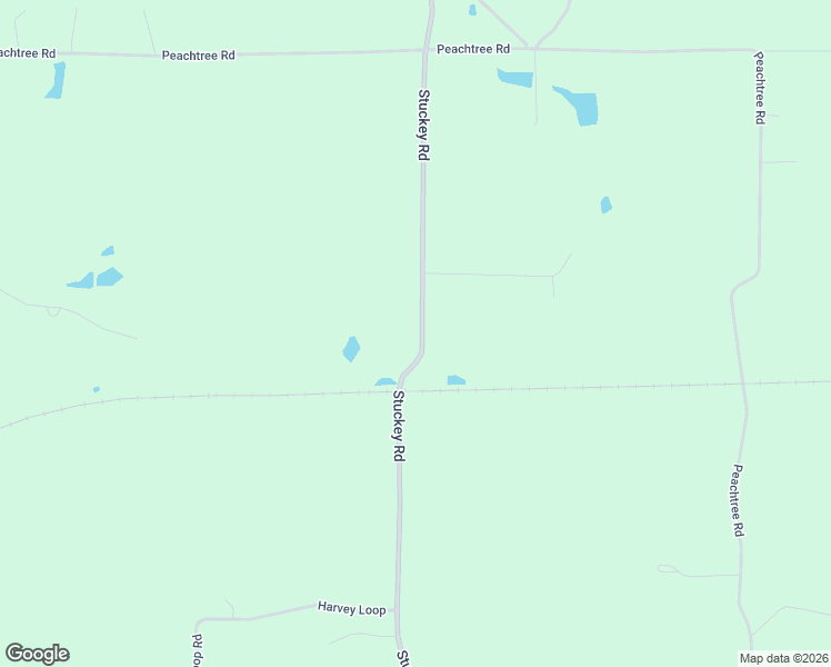 map of restaurants, bars, coffee shops, grocery stores, and more near 1086 Stuckey Road in Dubberly