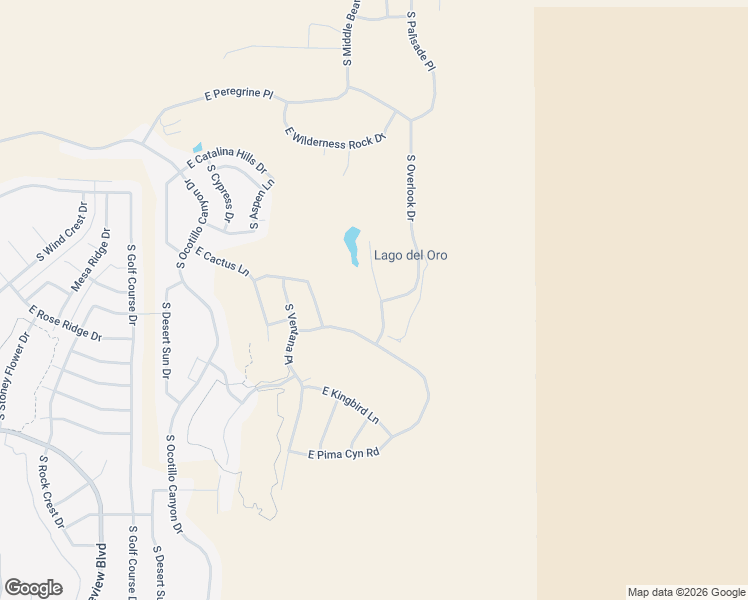 map of restaurants, bars, coffee shops, grocery stores, and more near 36274 Basin Camp Road in Tucson