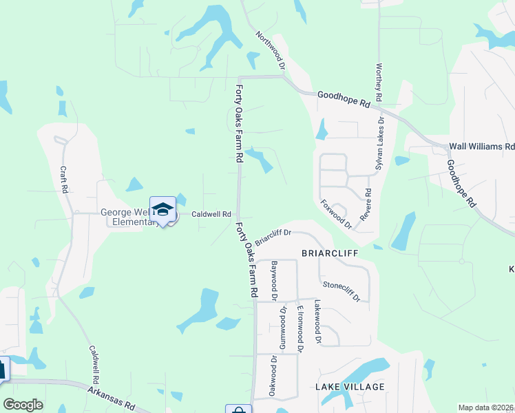 map of restaurants, bars, coffee shops, grocery stores, and more near 556 Forty Oaks Farm Rd in West Monroe